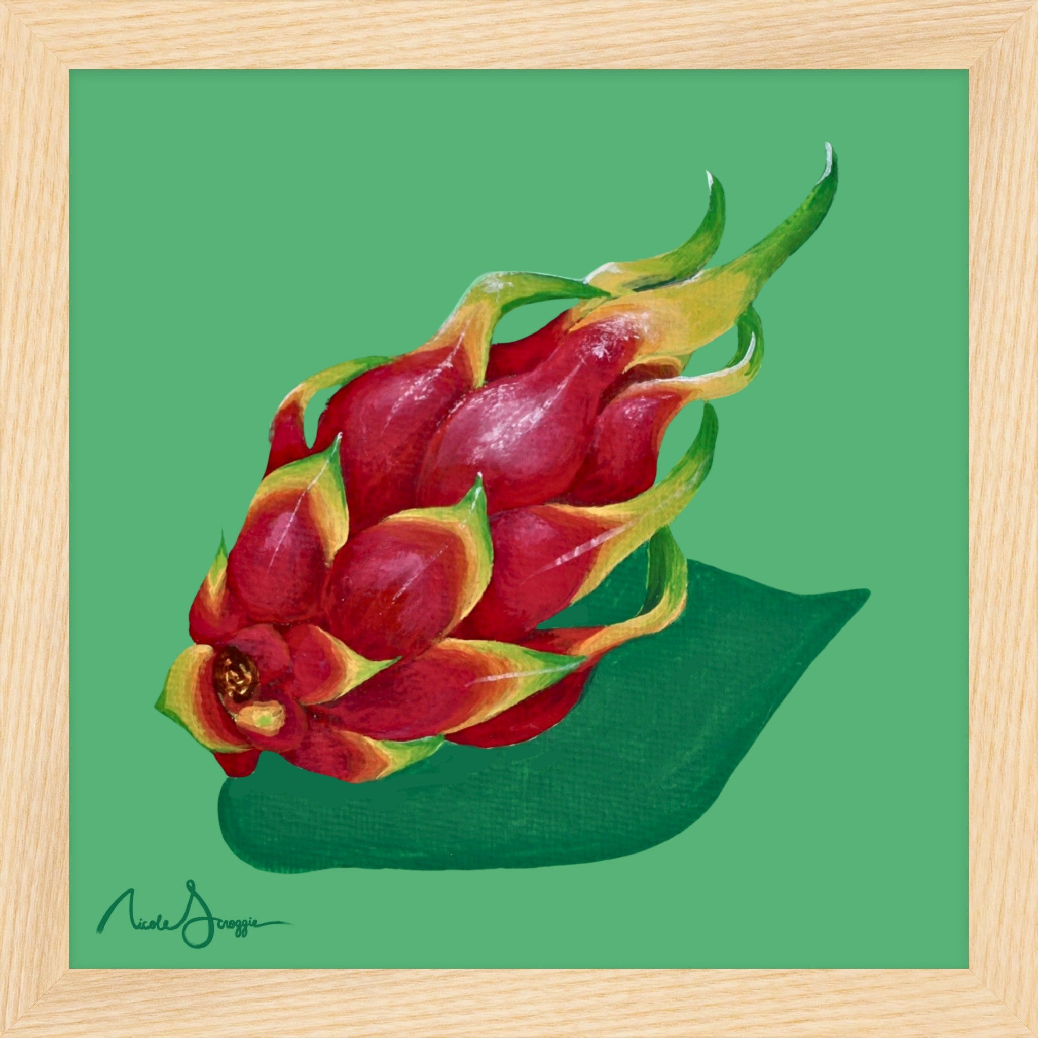 Dragon Fruit Still Life Fine Art Print