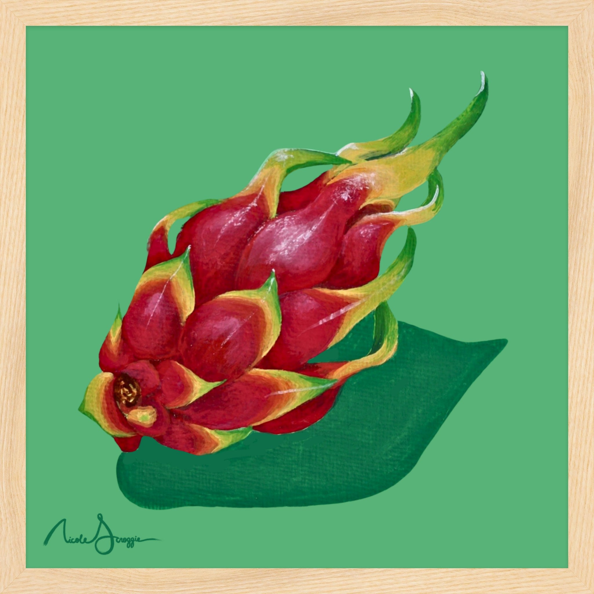 Dragon Fruit Still Life Fine Art Print