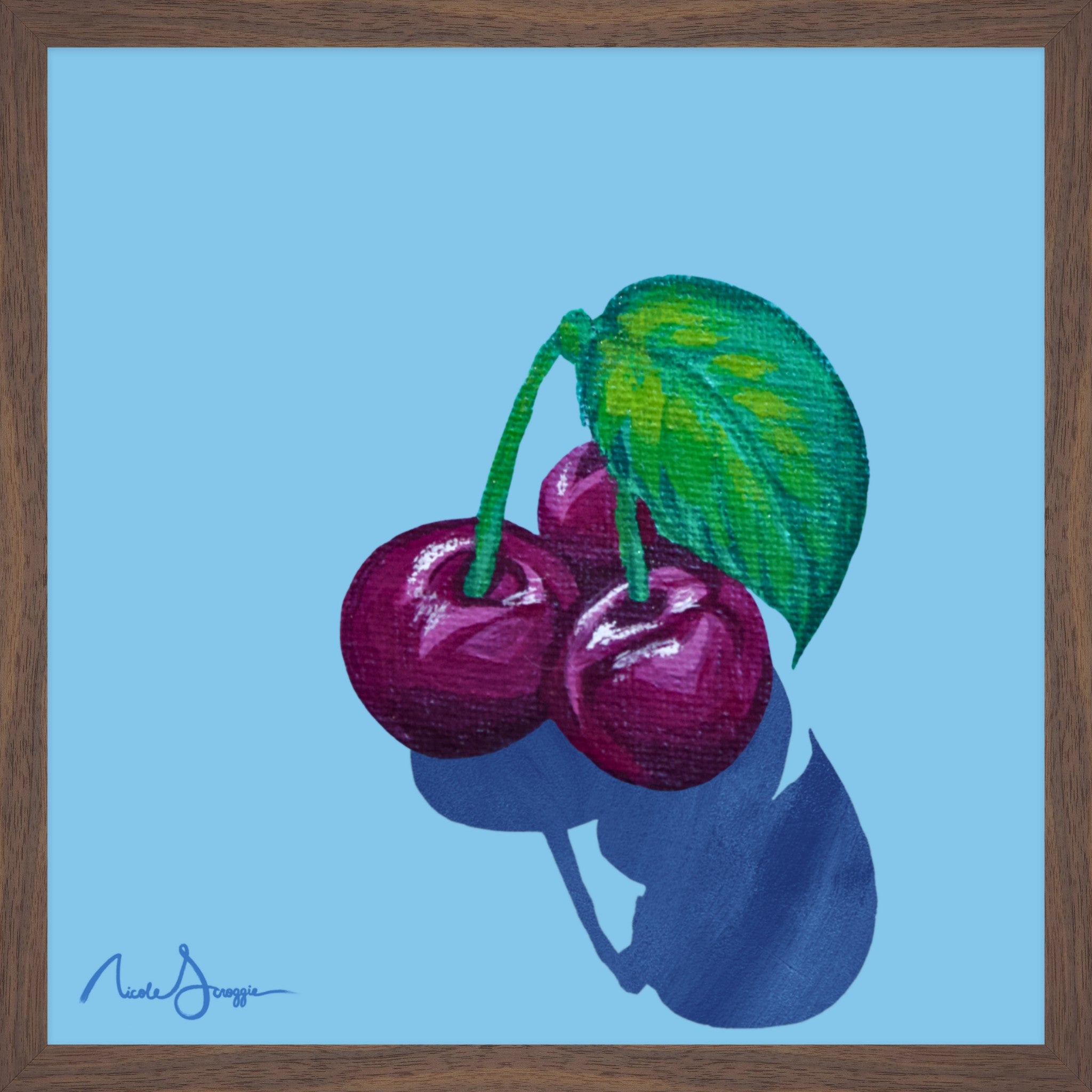 Cherries Still Life Fine Art Print