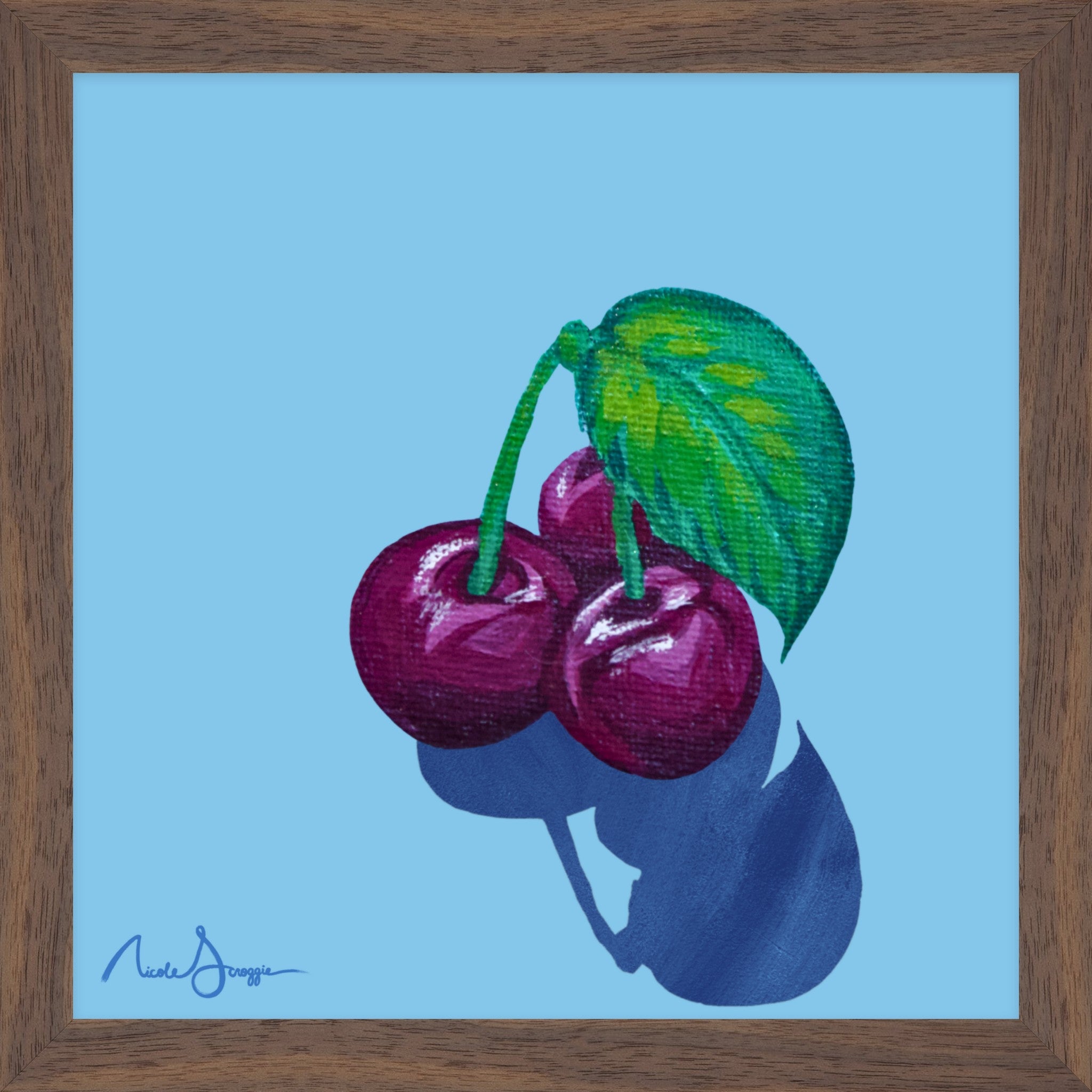 Cherries Still Life Fine Art Print