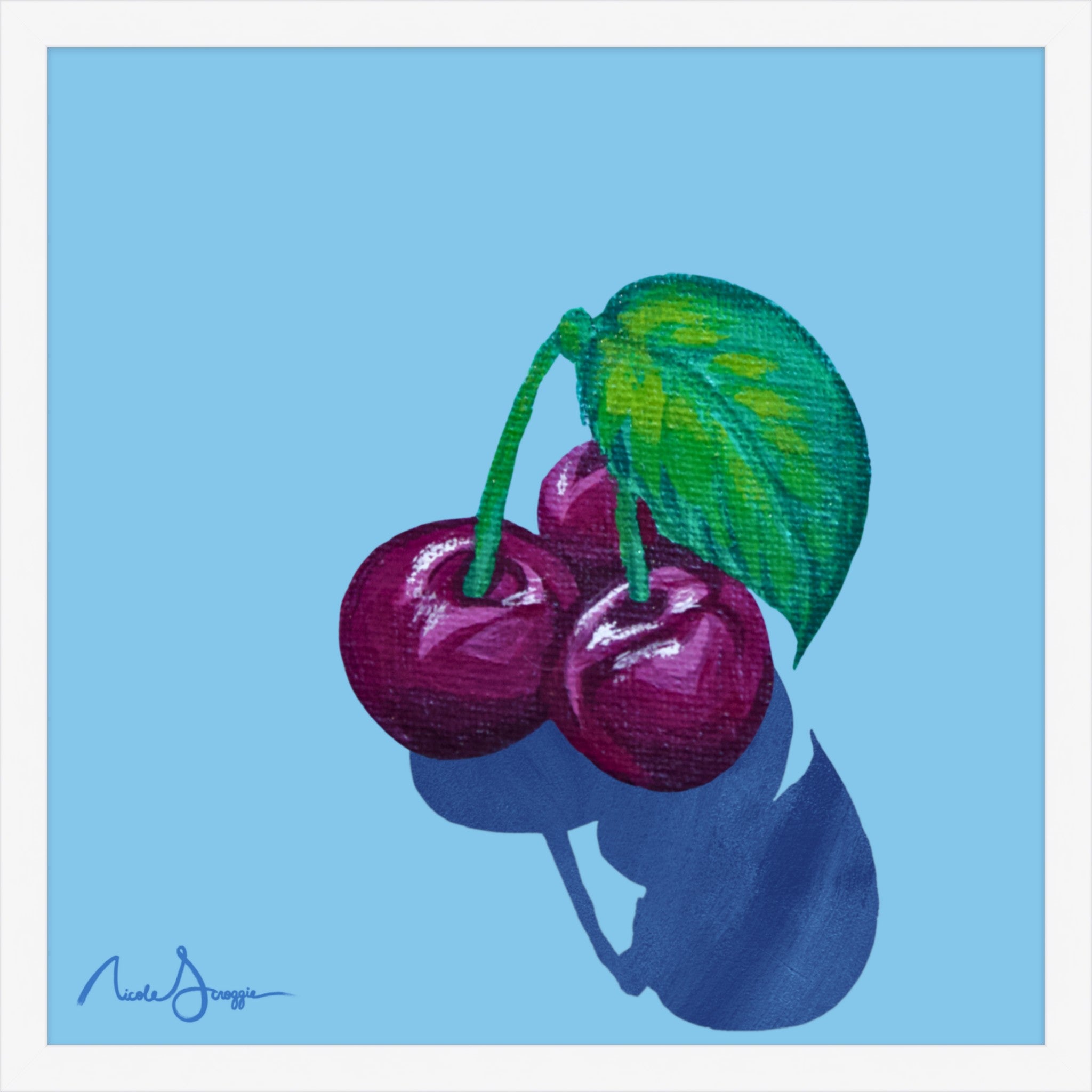 Cherries Still Life Fine Art Print