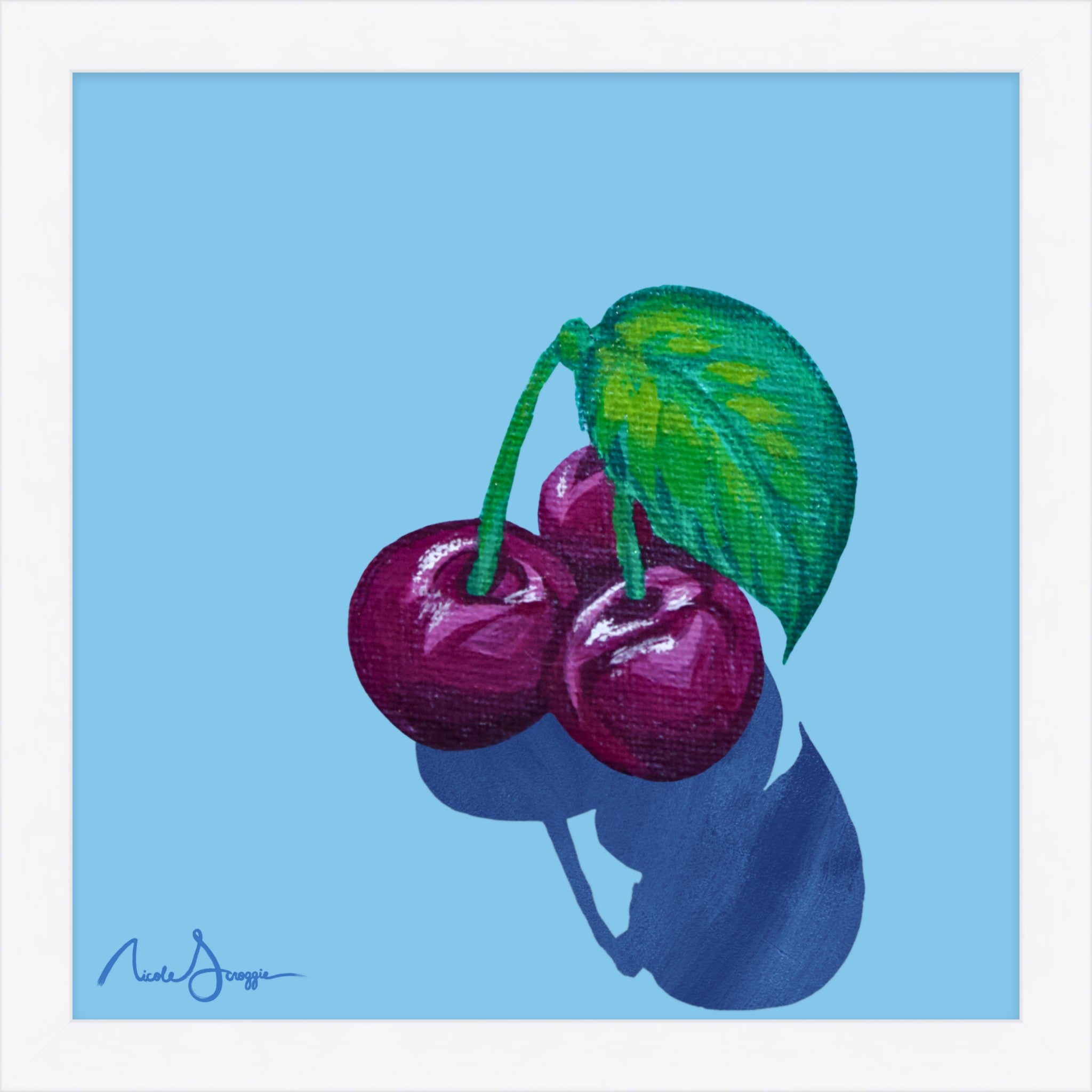 Cherries Still Life Fine Art Print