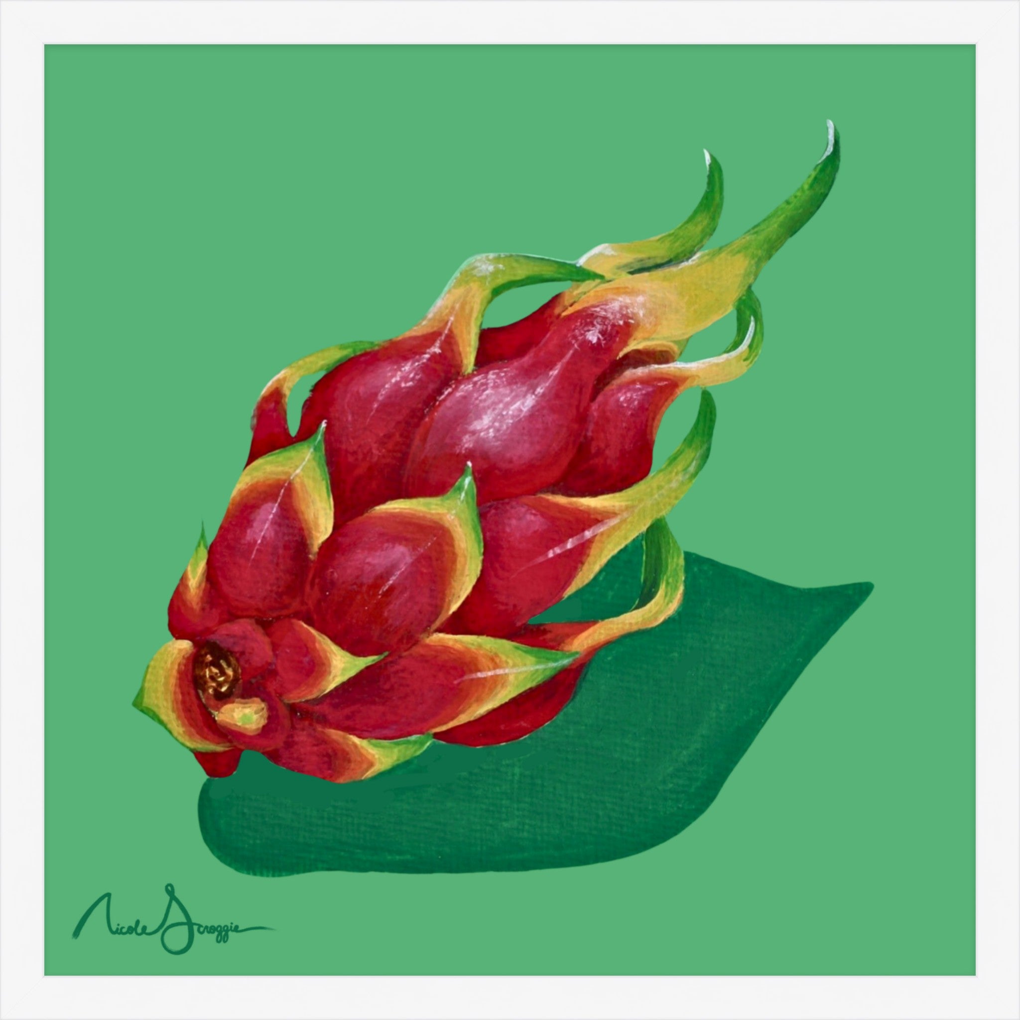 Dragon Fruit Still Life Fine Art Print