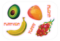 Tropical Fruit Sticker Sheet